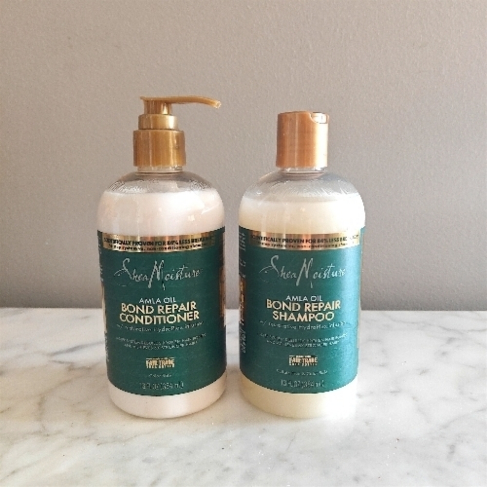 Shea Moisture Amla Oil Bond Repair Shampoo & Conditioner - Set of 2 (13oz each) - Picture 4 of 6